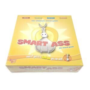 University Games Smart Ass Board Game New Sealed